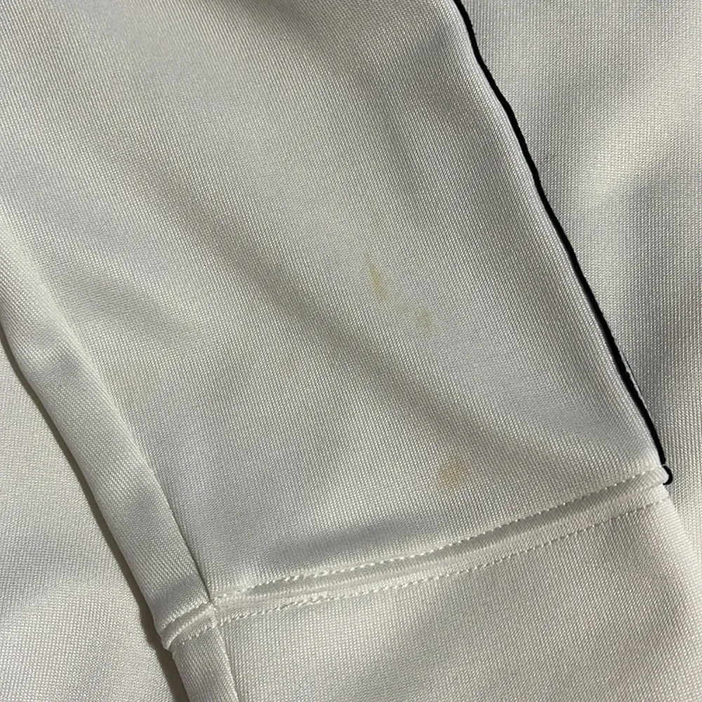 Nike Womens Cream Crewneck Sweater with Black Accents - Image 2