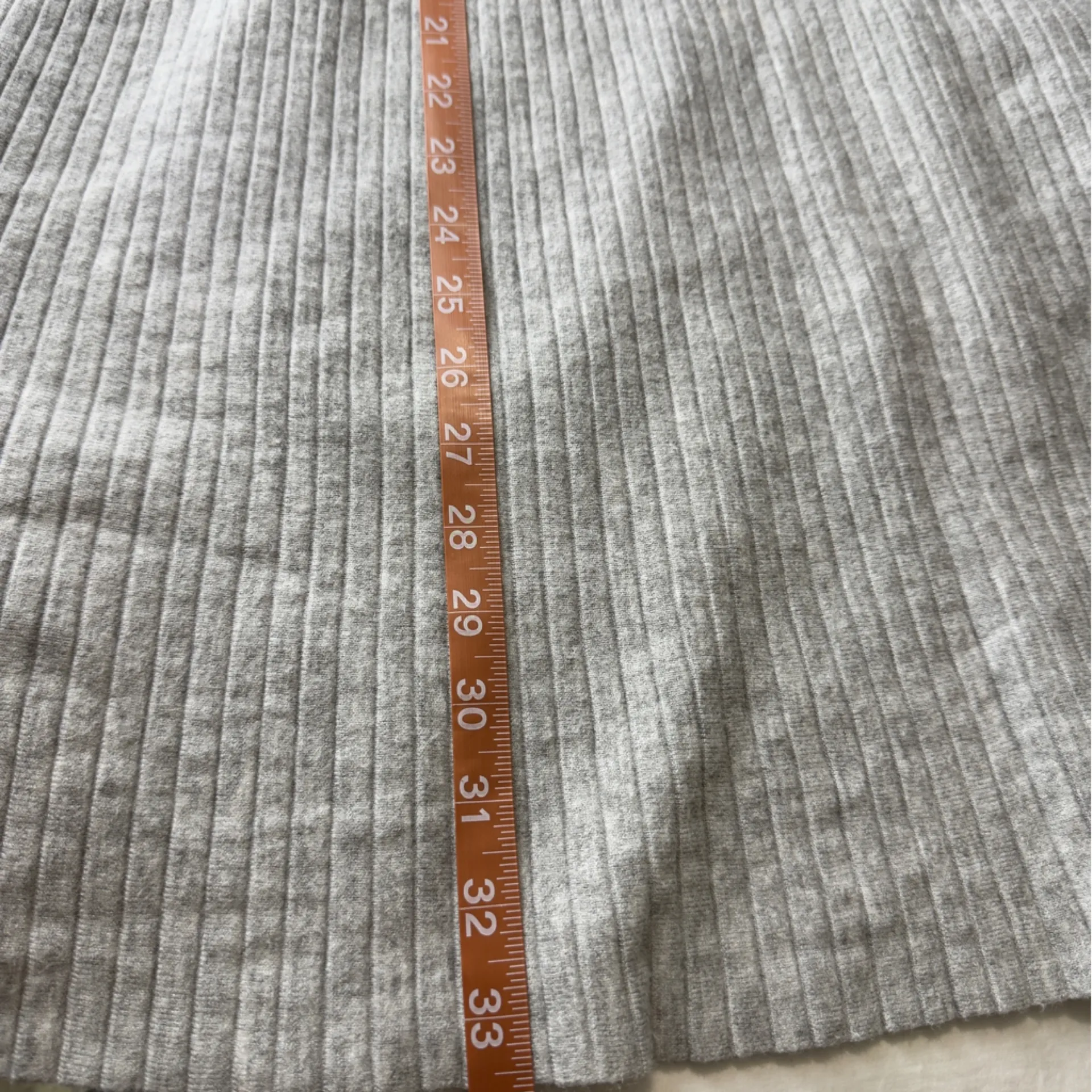 Ann Taylor women’s Ribbed Knit Dress S Long Sleeve Gray Classic Versatile Style - Image 9