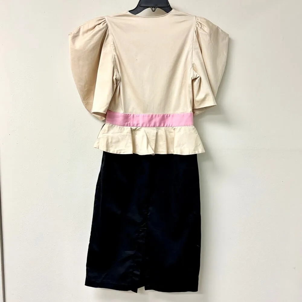 Adriana Degreas Puff Sleeve V - Image 4