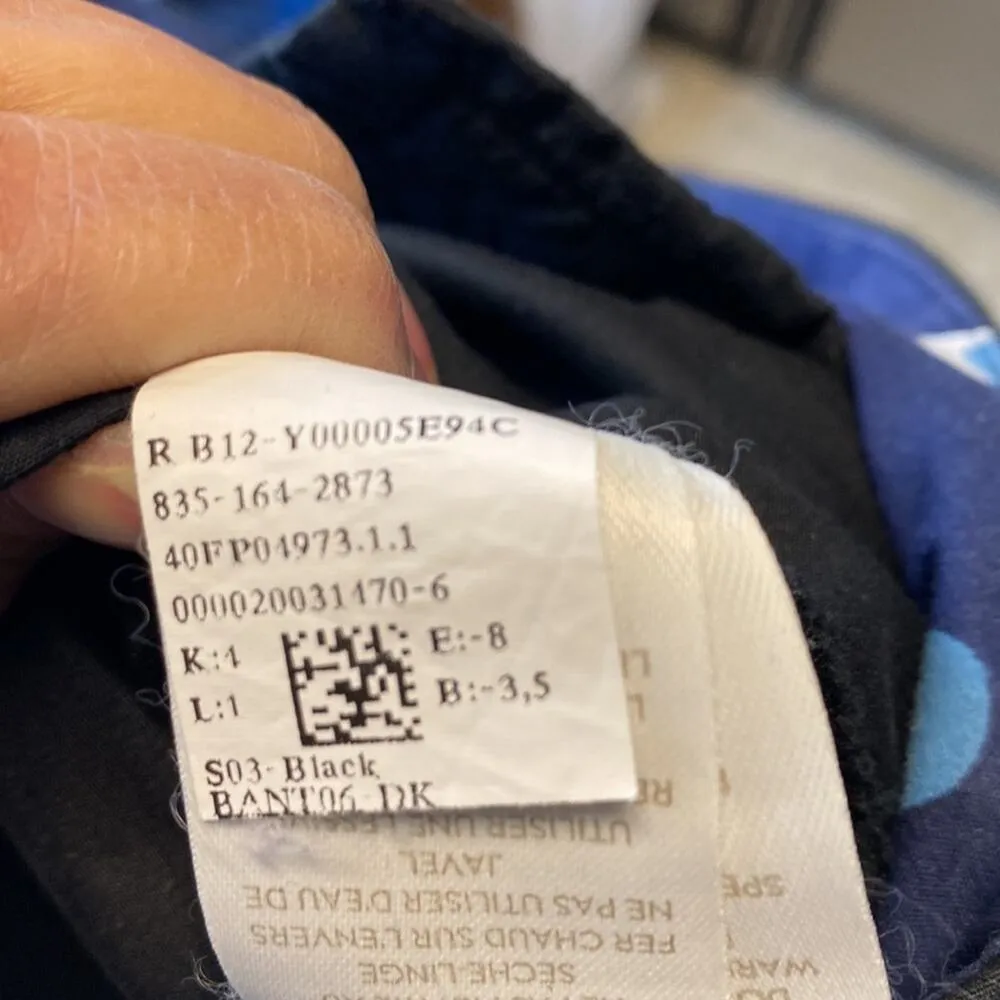 Boden black split ankle high waisted straight leg Office casual everyday sz 6 - Image 9