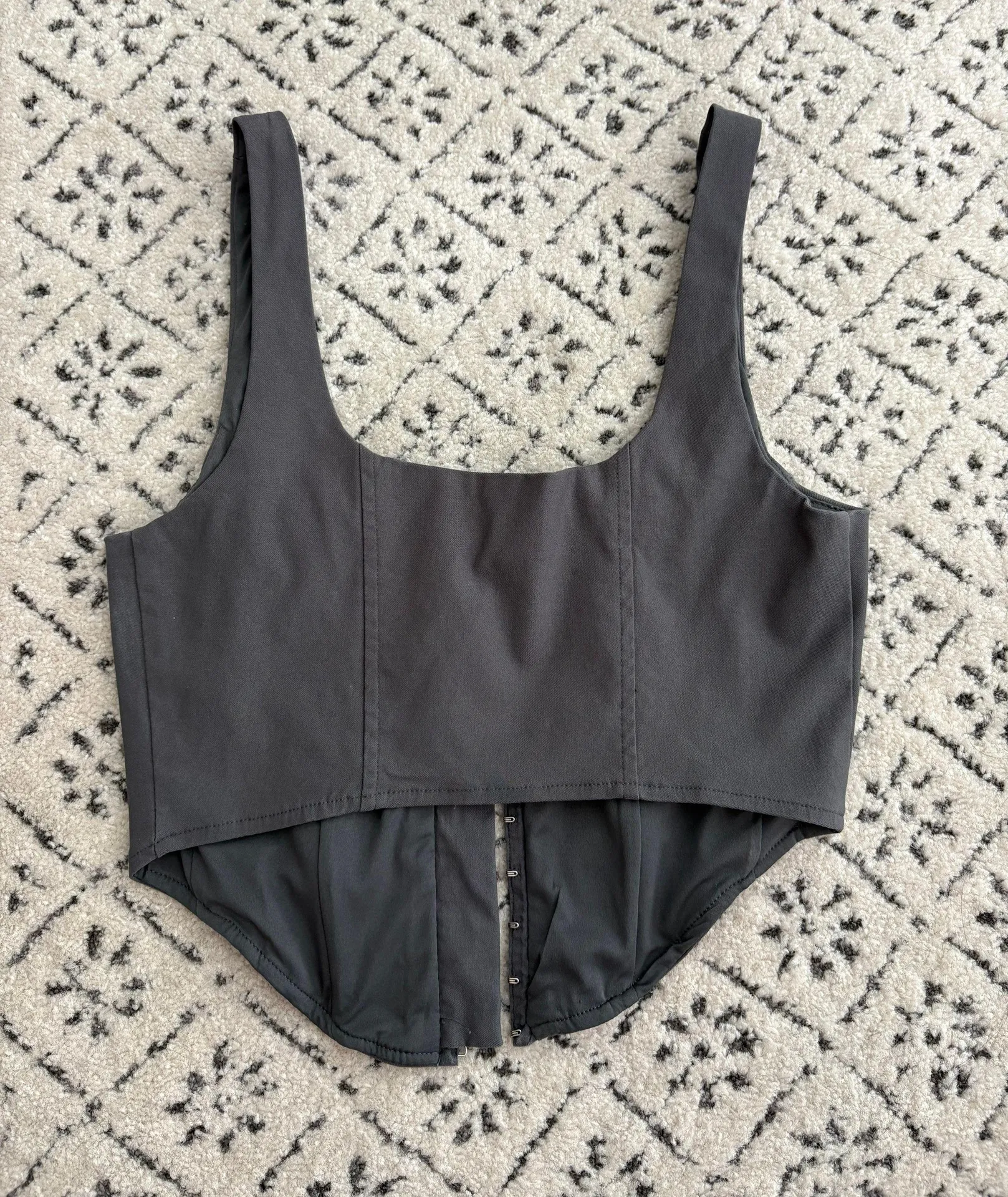 Grey Corset Top - Image 3