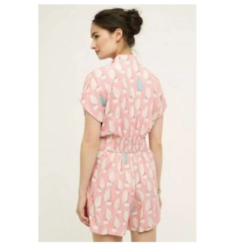 Anthropologie Tourista  Sailboat Romper by Maeve size 4 - Image 3