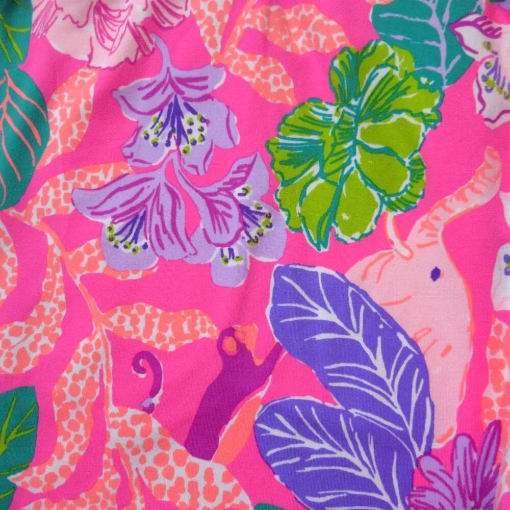 NWT Lilly Pulitzer Lillabeth in Pink Isle Best Of Freinds Jersey Jogger Pants XL - Image 3