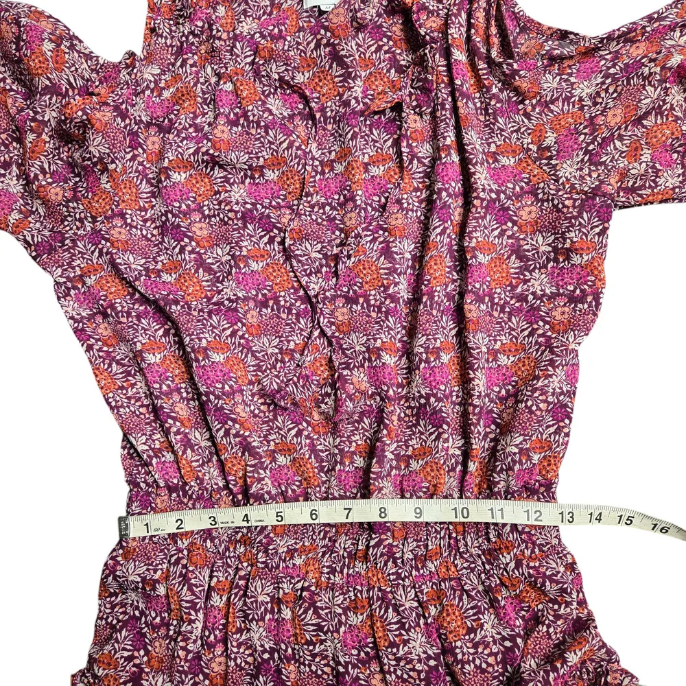Misa Los Angeles Yesenia Mini Dress in Merlot Floral Print Size: M - Image 7