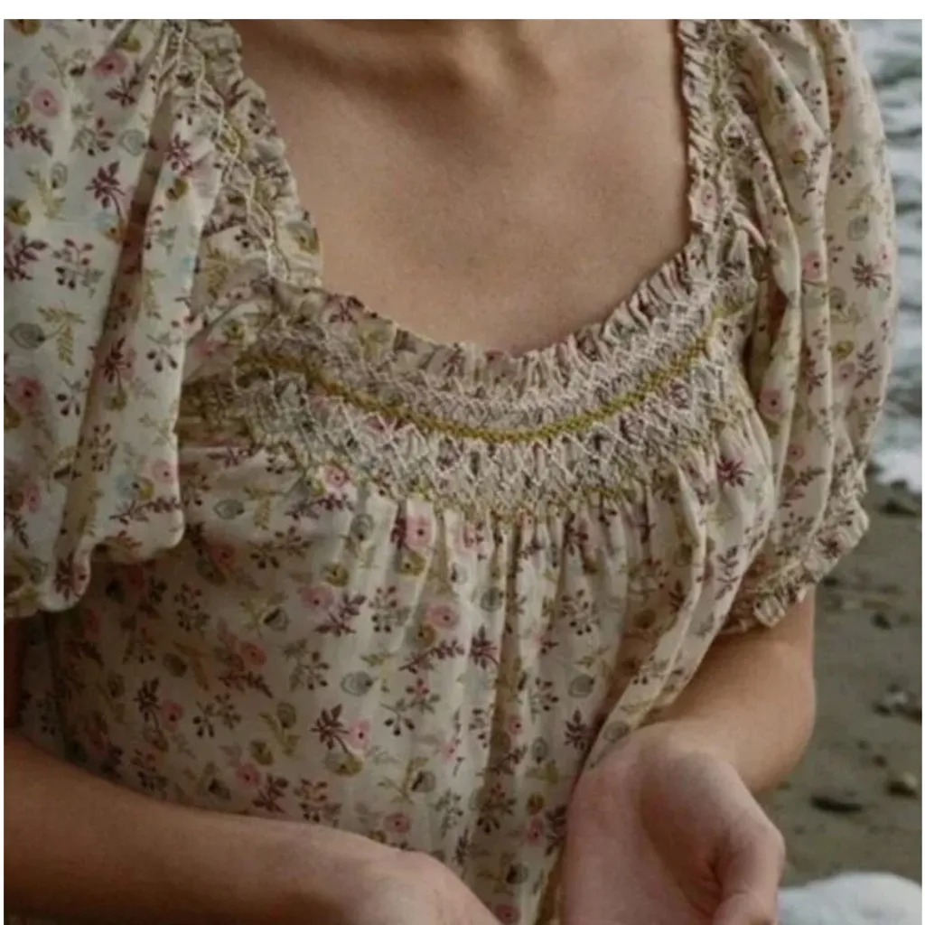 Doen Portia Top Doen Feathered Floral XS - Image 2