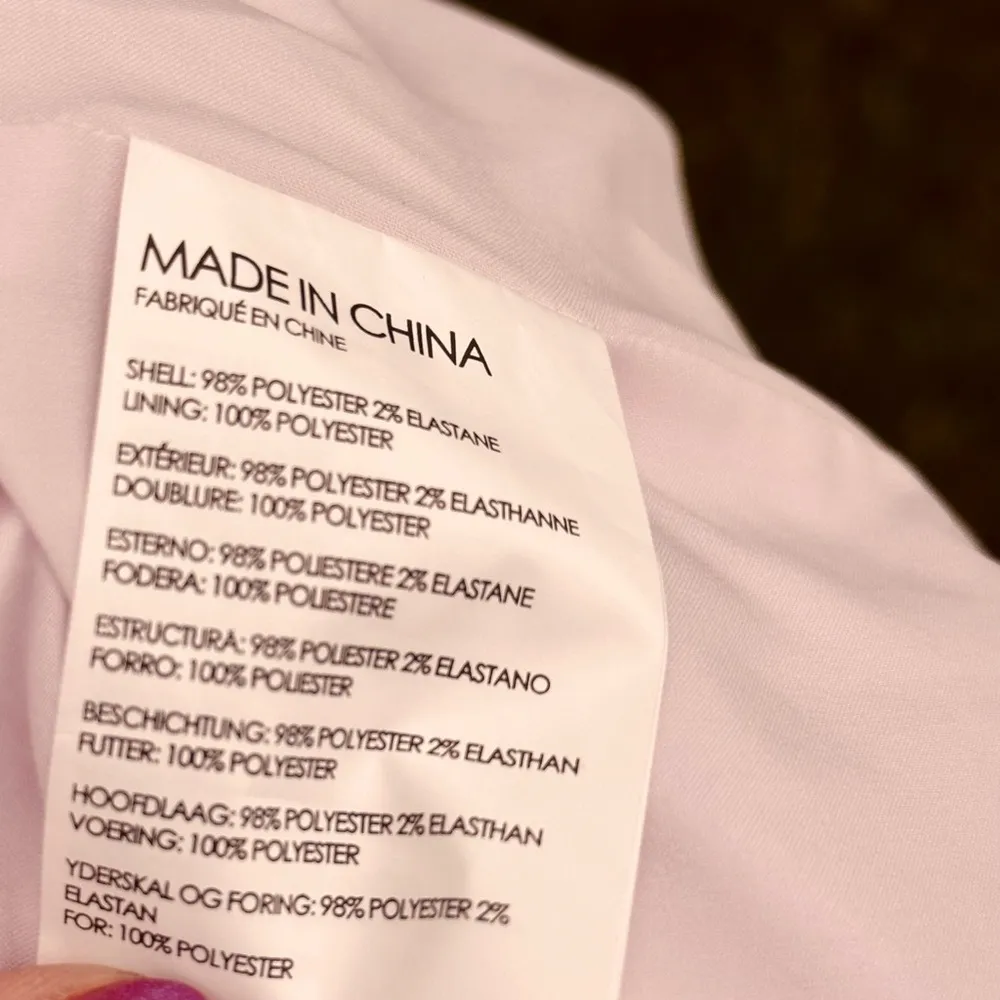 Club Monaco Arlietta Light Pink Rose Scalloped Sleeveless Faux Wrap Dress - Image 16