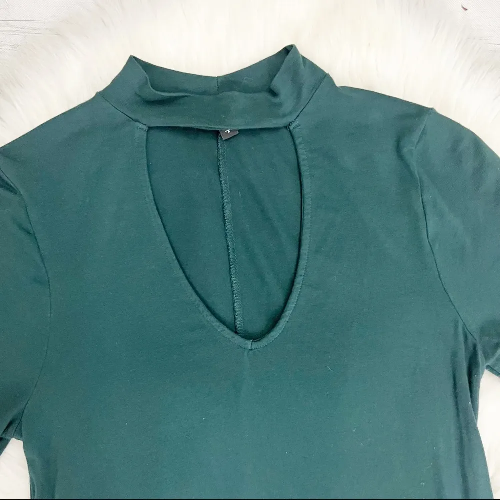 Express green long sleeve dress - Image 2