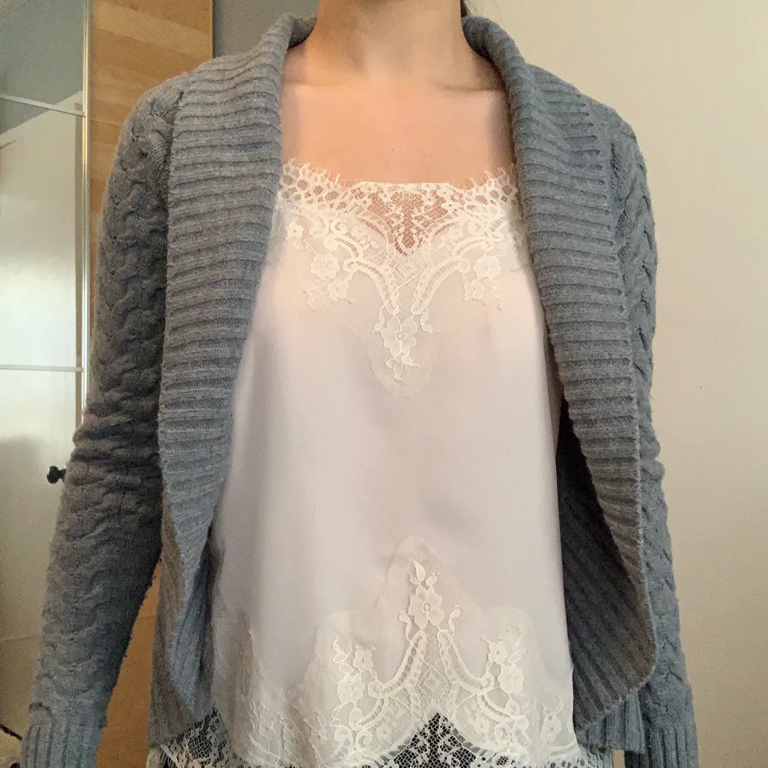 2B  cable knit cocoon cardigan - Image 2