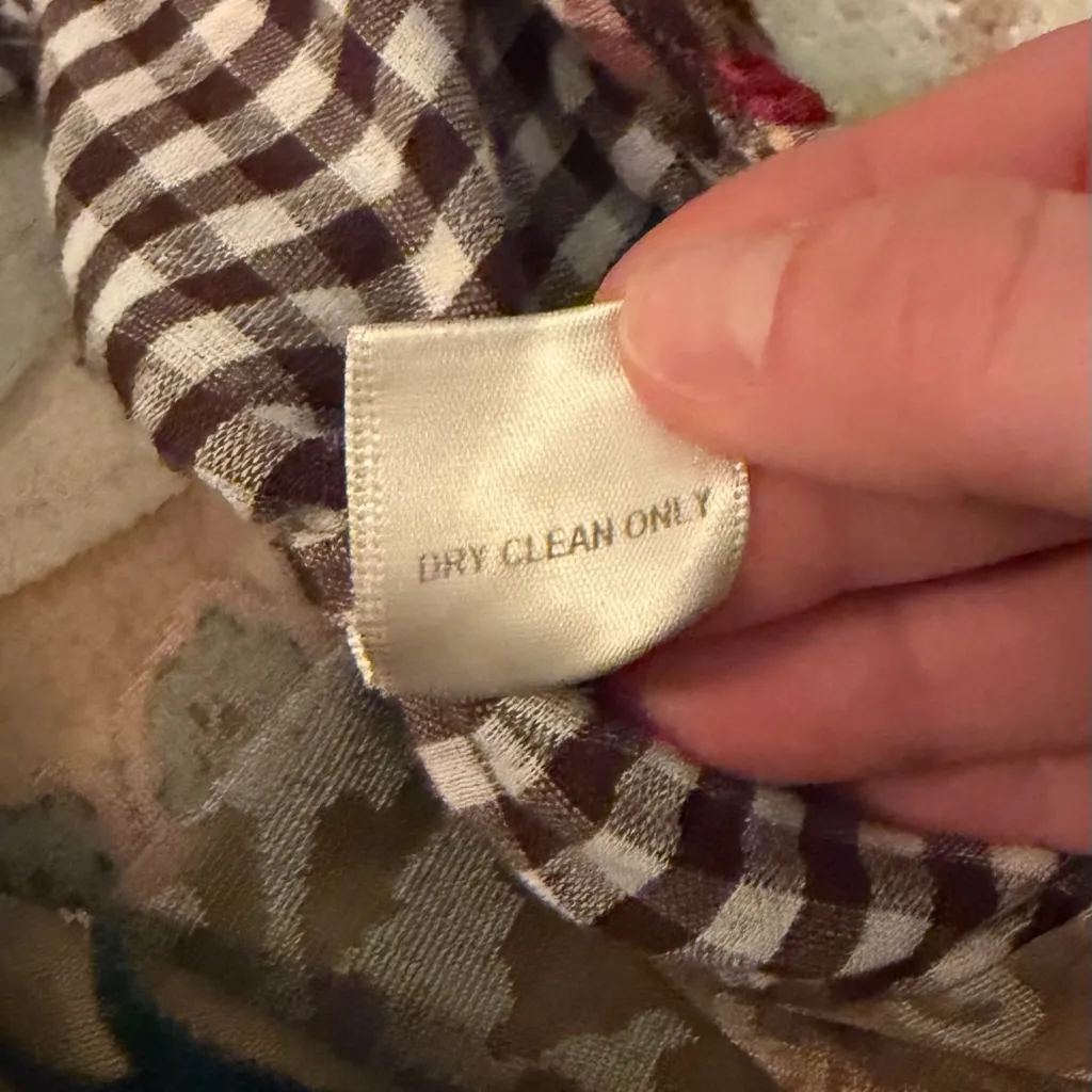 Aratta Silent Journey Anthropologie Red Plaid Tunic Shirt - Image 6