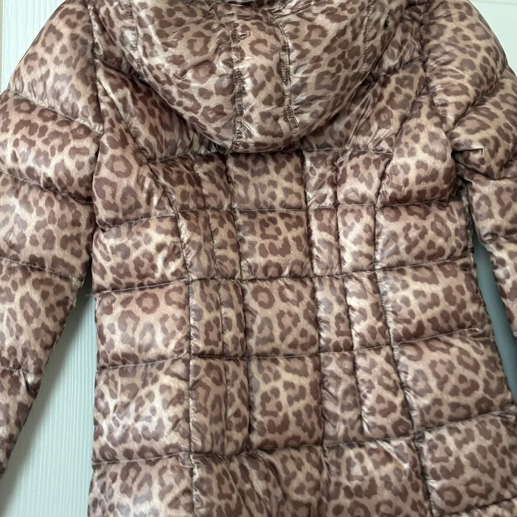 Calvin Klein Animal Print Puffer Jacket - Image 3