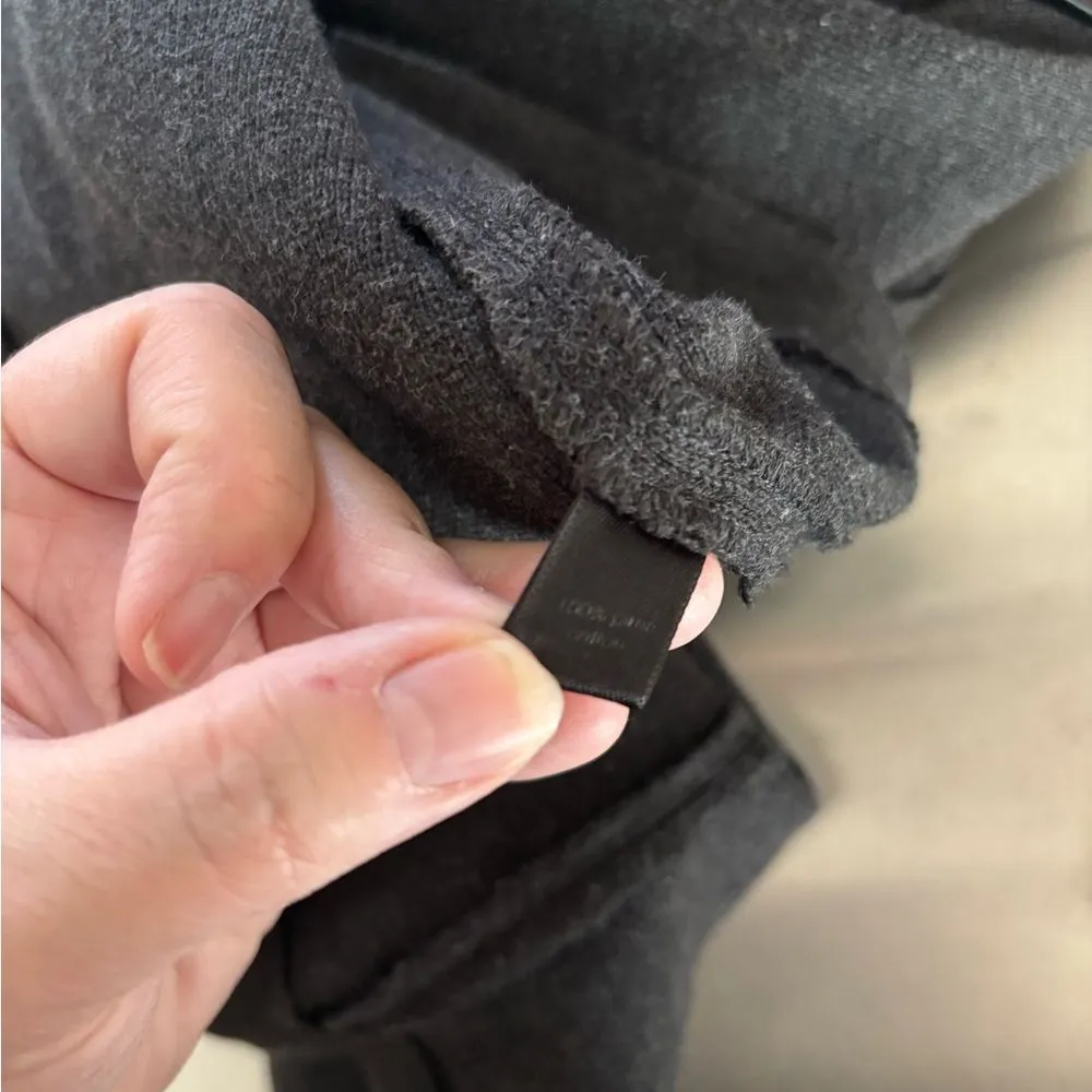 Peruvian Connection Knit Dress Womens Size Xl Pima Cotton Gray Sleeveless - Image 4