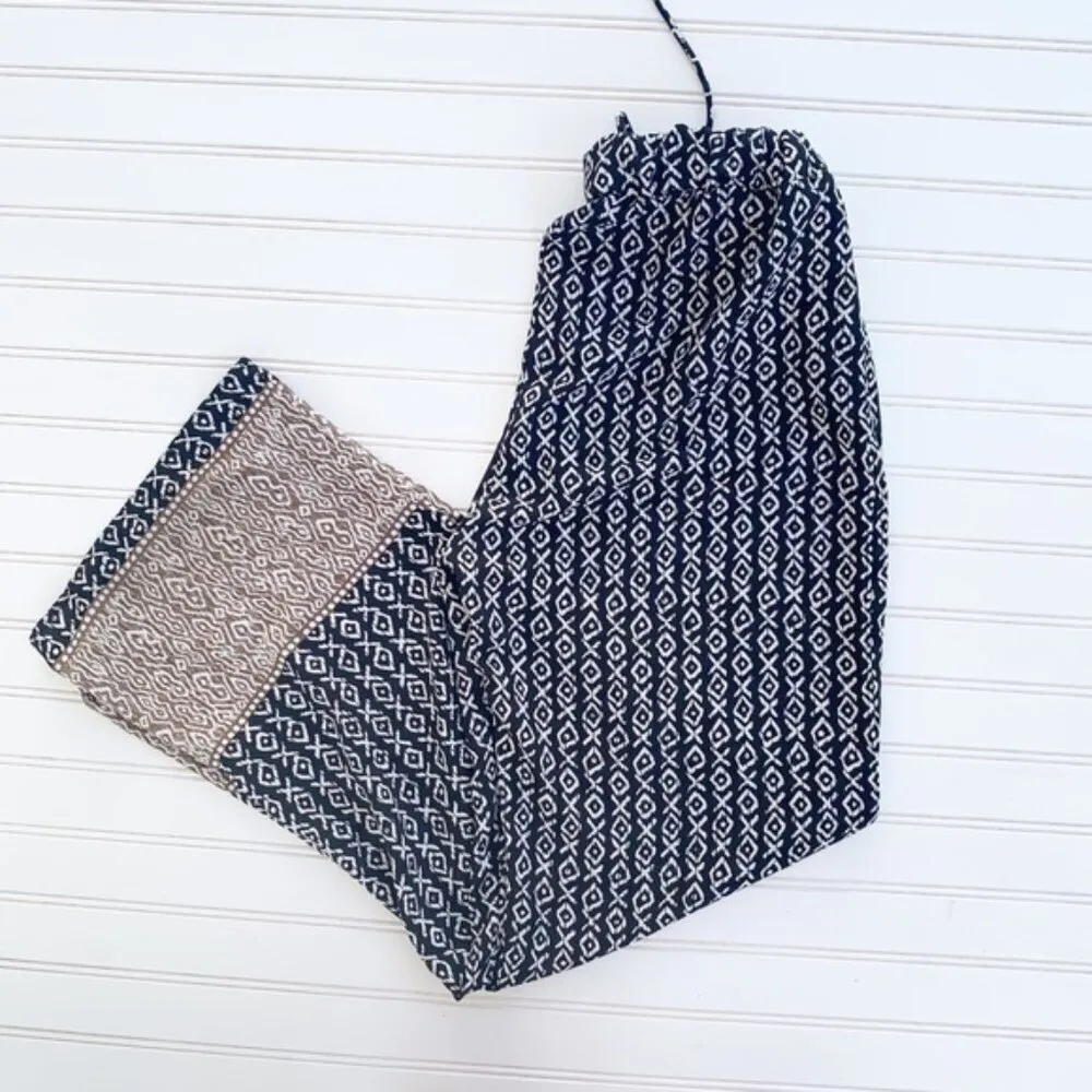 West Kei  Boho Geometric Flowy Pants - Image 2