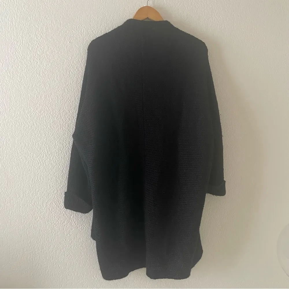 Brochu Walker Black Open Front city Cardigan Shawl - Image 5