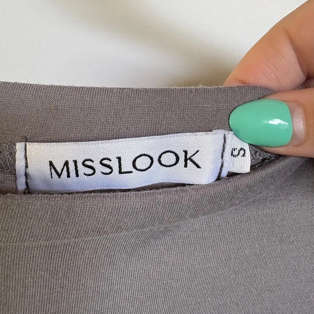 MissLook Janis Joplin Graphic Tank Band Tee Rockstar GF Gray Summer Fest Small - Image 4