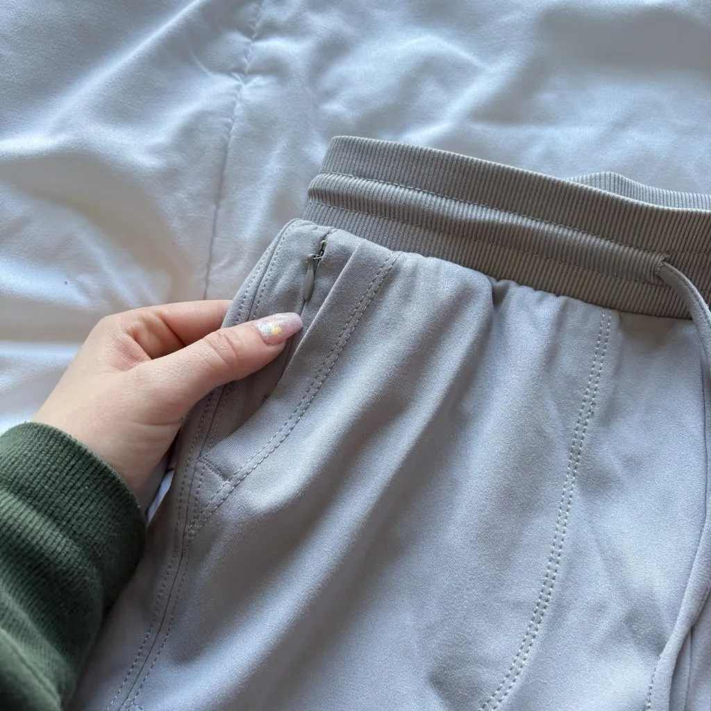 RACHEL ZOE Womens Size XS Relaxed Fit Mid Rise Stretch Jogges Pants Gray Sweats - Image 4