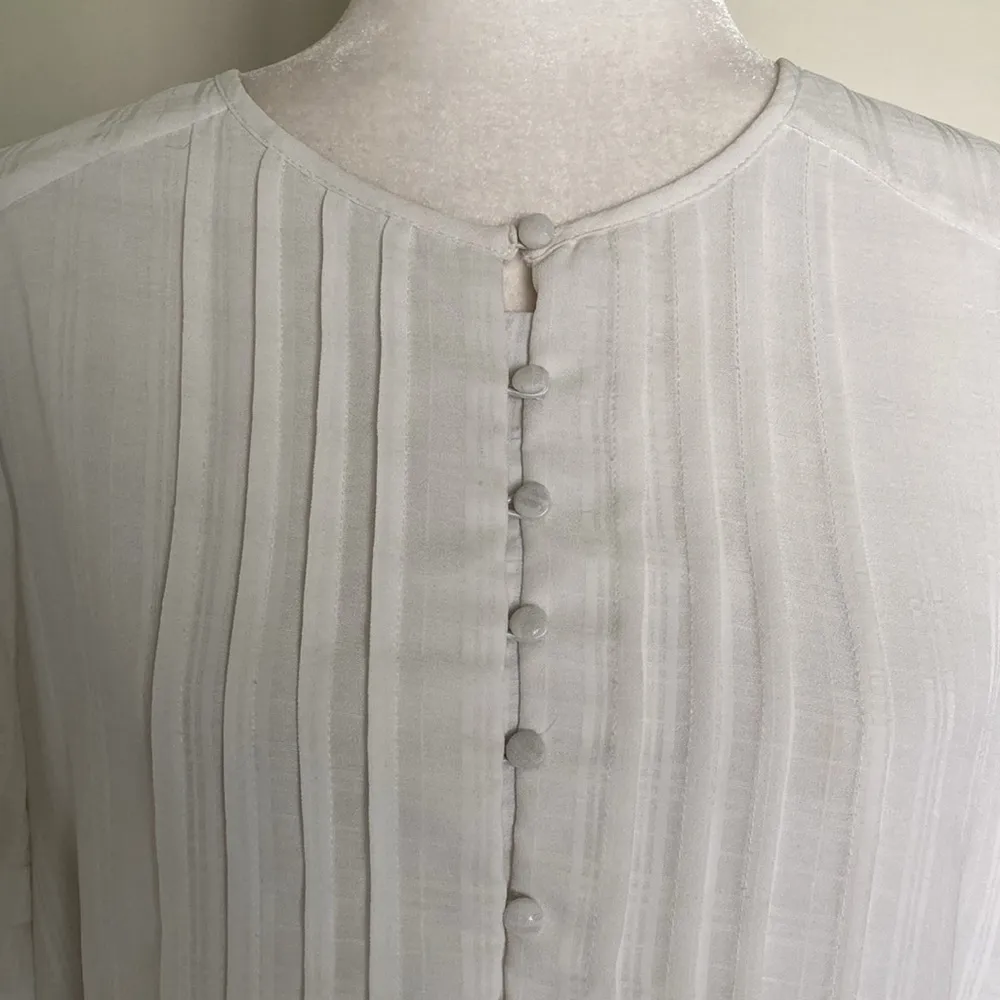 Walter Baker Kyra Pleated Front Short Sleeve  Blouse - Image 3