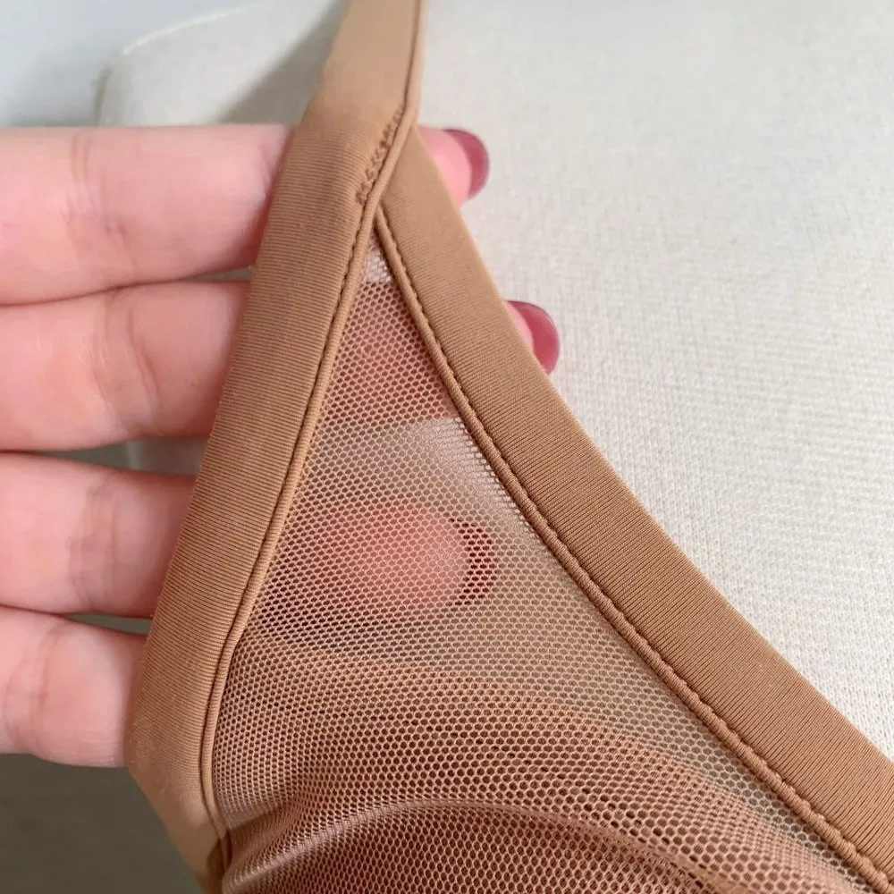 ThirdLove 24/7 Classic Contour Plunge Mesh Bra Mocha 32F - Image 15