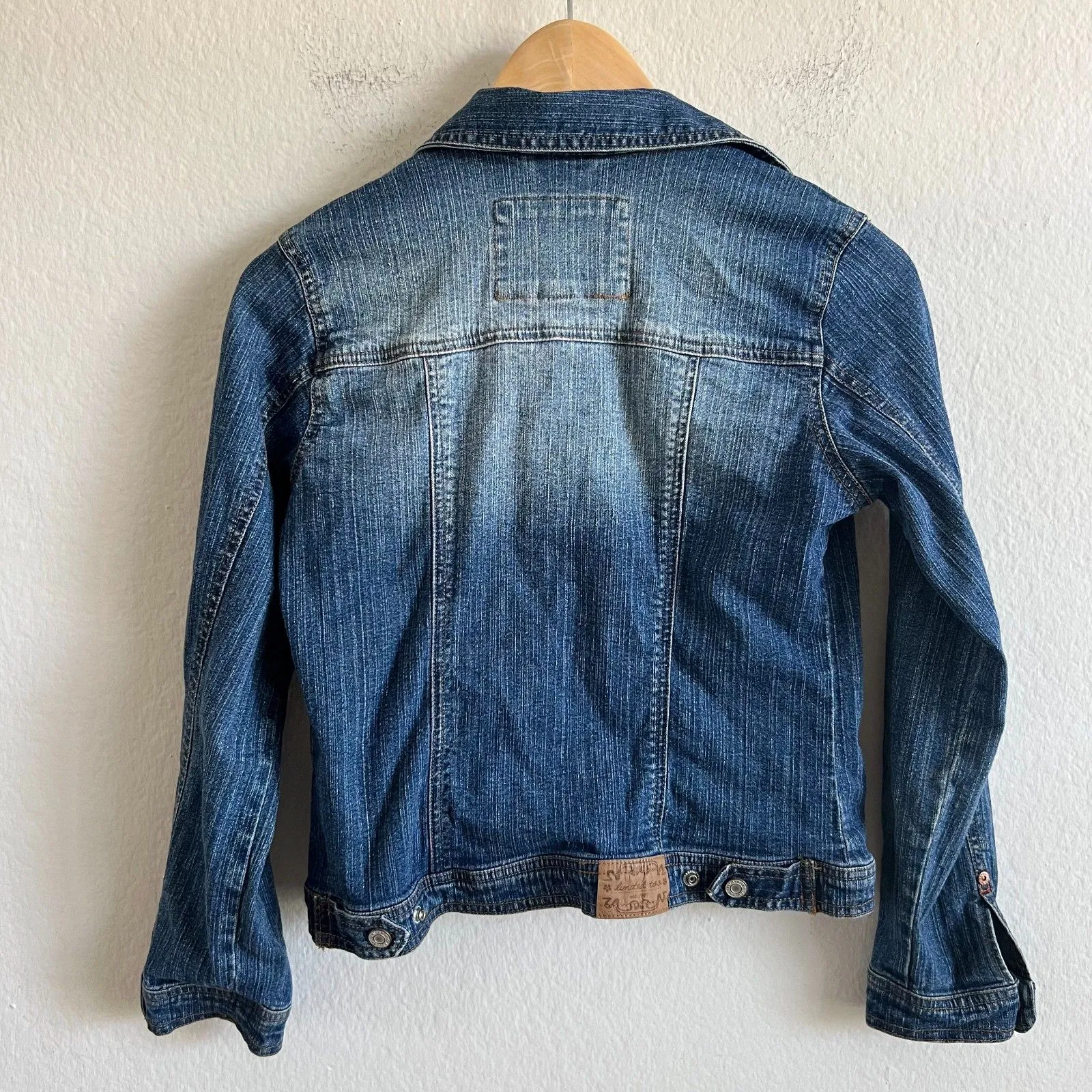 LIMITED TOO Vintage Y2K 2000s Denim Jean Jacket Womens XS Junior Medium - Image 2