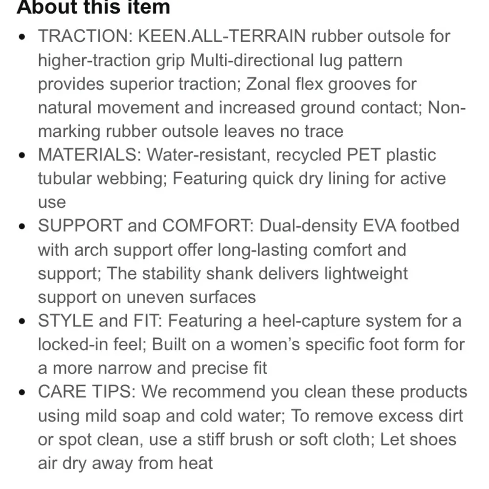 Keen Terradora II adventure sandal w/ traction & EVA footbed blue/grey size 10.5 - Image 9