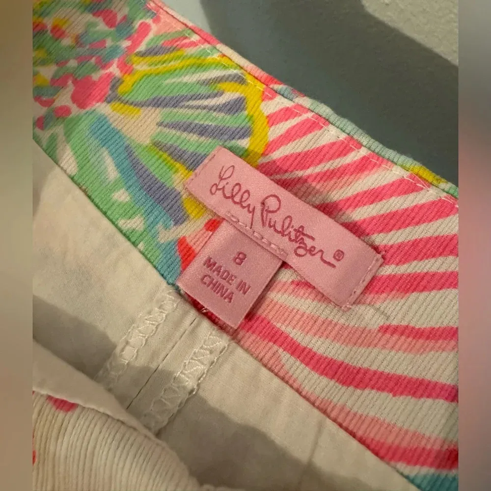 Lilly Pulitzer Skort Roar Of The Seas Shell Beachy Print Preppy Southern Sz 8 - Image 9