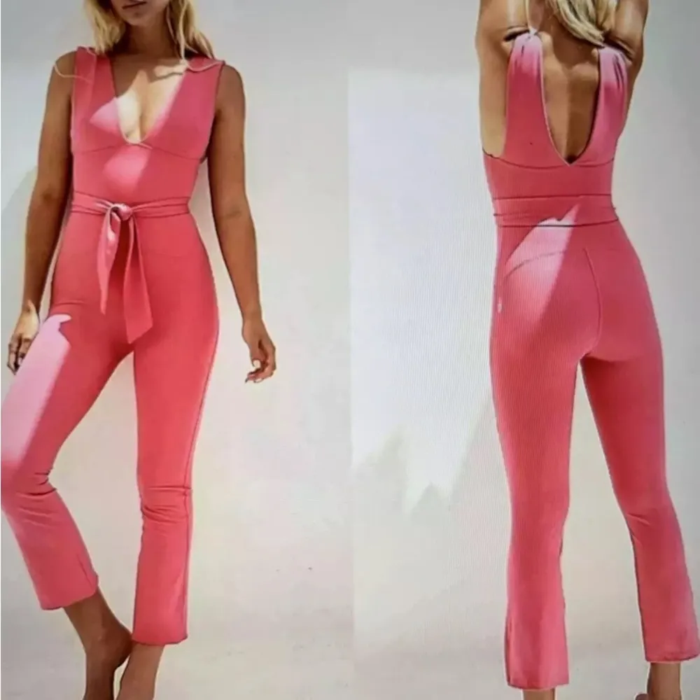 Free People Movement After Hours Jumpsuit blac large Black - Image 3