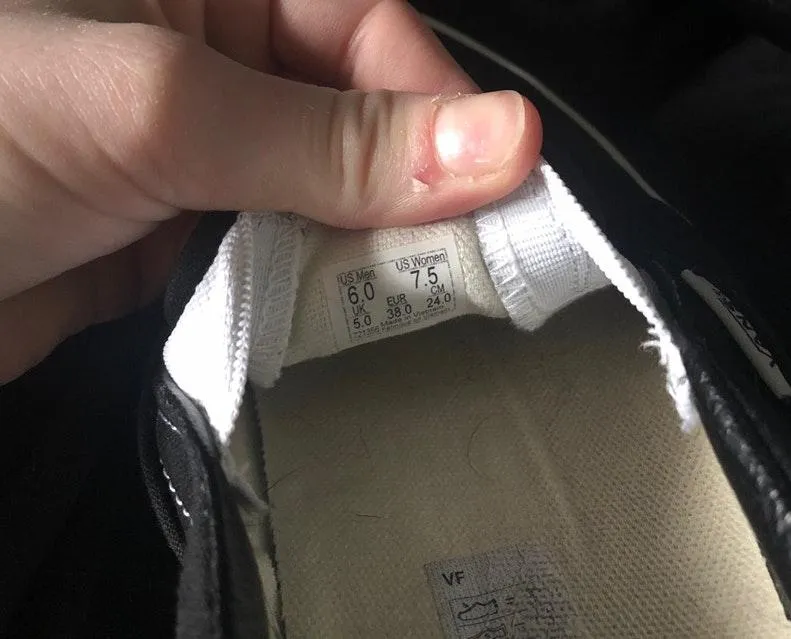 Vans Black Slip On - Image 2