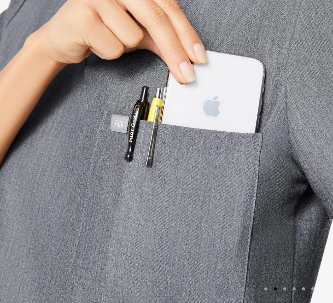 FIGS Catarina Scrub Top - Image 3