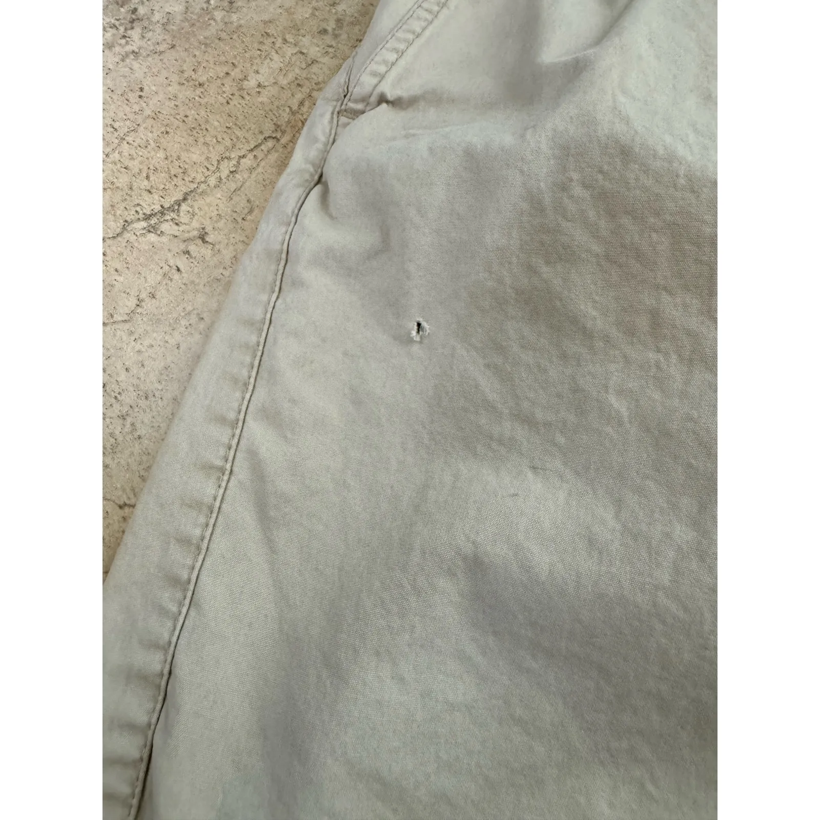 5/$65   Old Navy Womens Shorts Sz 18 Drawstring Khaki Tan Just Below‎ Waist - Image 4