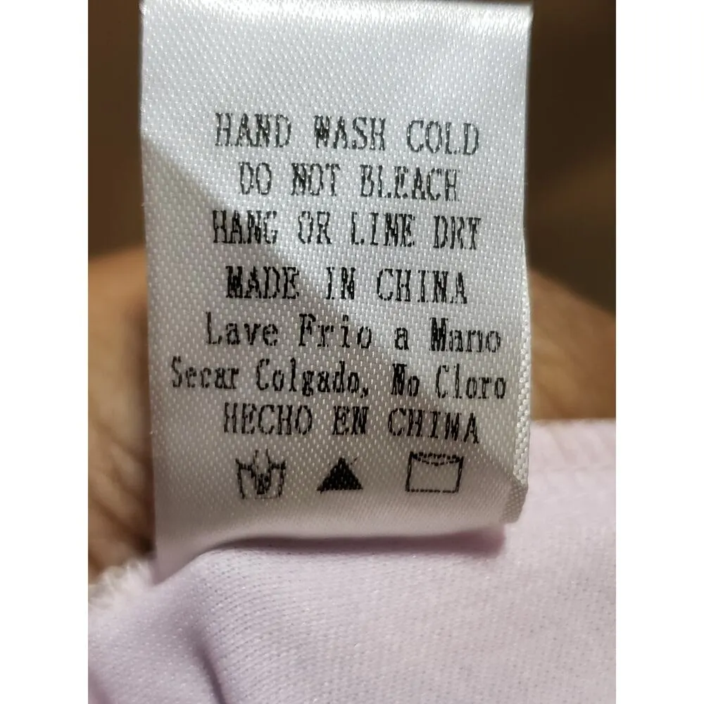 Tic Toc Dress Women Large Pink Multicolor Swirl Cutout Bodycon Sleeveless - Image 7