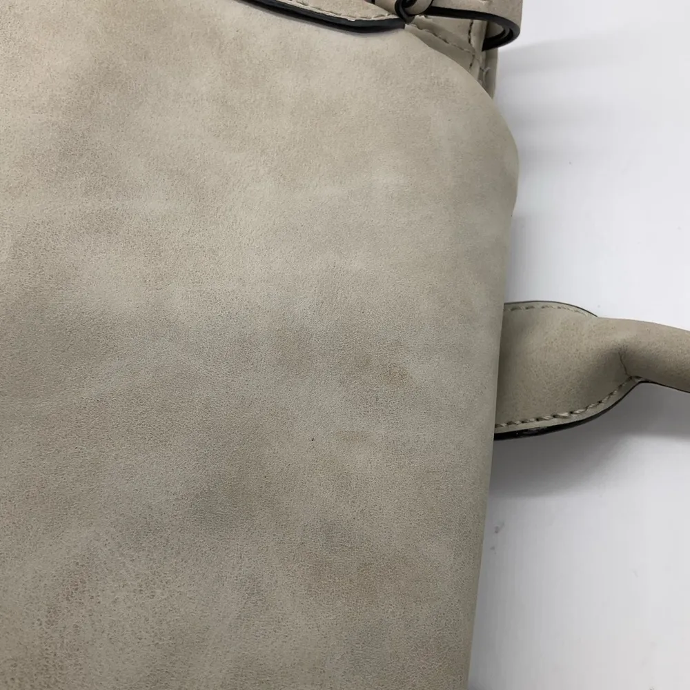 ULTRA SOFT FAUX LEATHER BACKPACK - Image 4