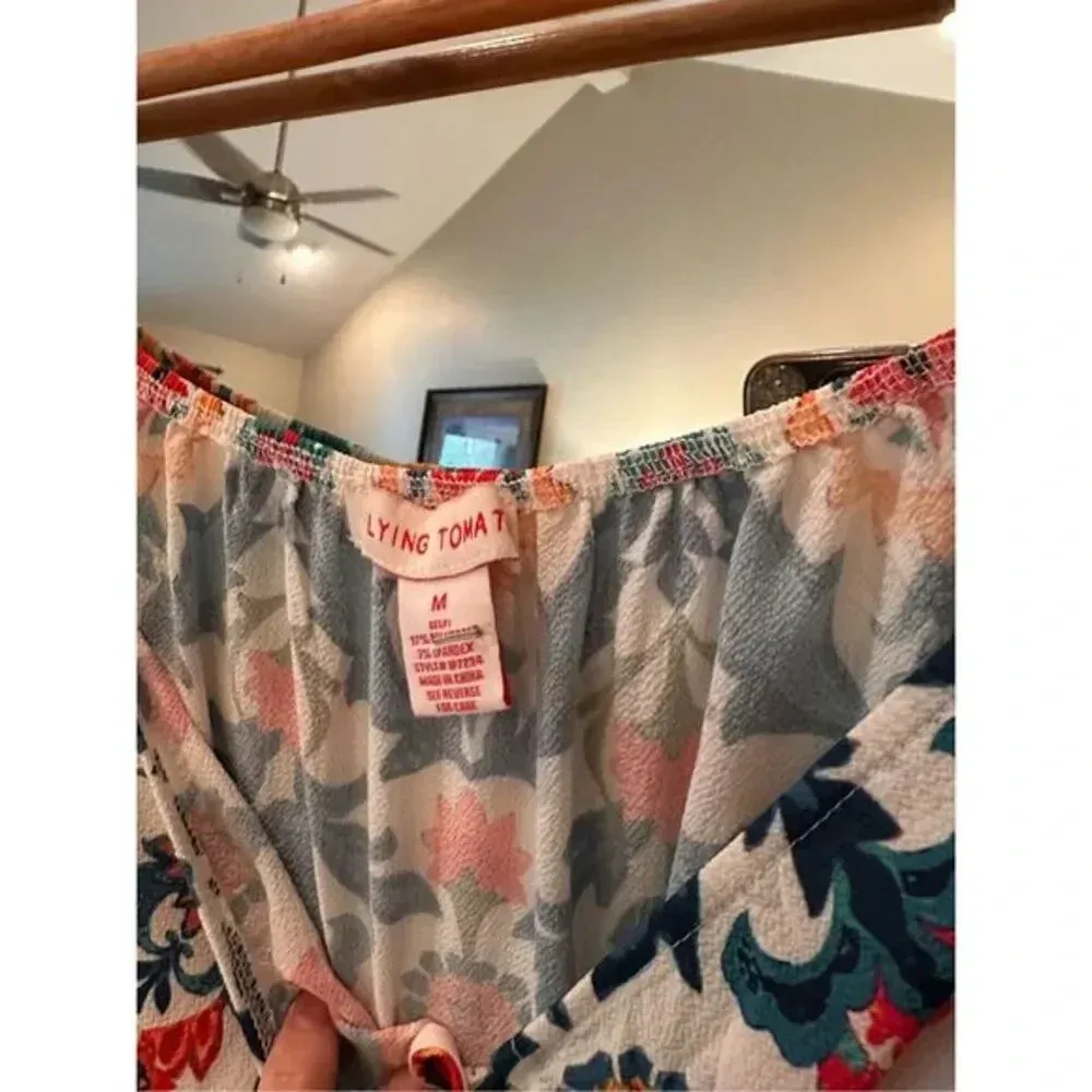 Flying Tomato Romper Size‎ medium Multicolor Red/Blue/White - Image 3