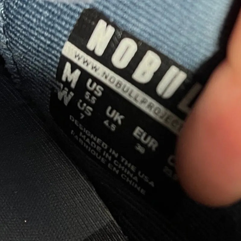 NoBull Project Superfabric Low Cross Training Shoes Blue Size 7‎ Athletic - Image 8