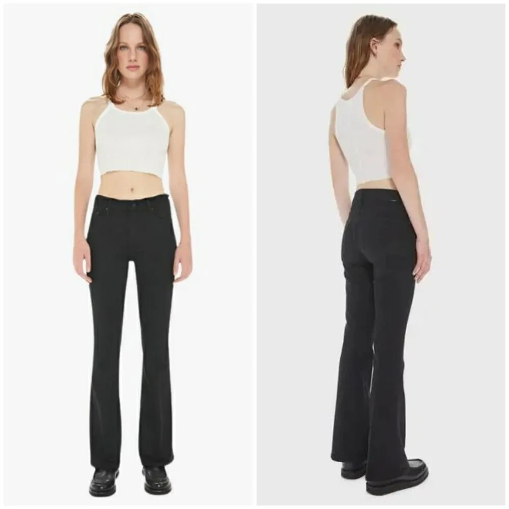 💕MOTHER💕 The Weekender Jeans ~ Not Guilty Black 33 Flare Leg - Image 3