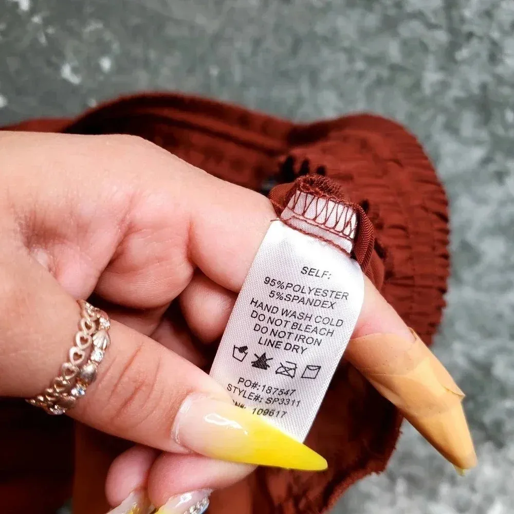 Shinestar Orange Pull On Jogger Pant - Image 8