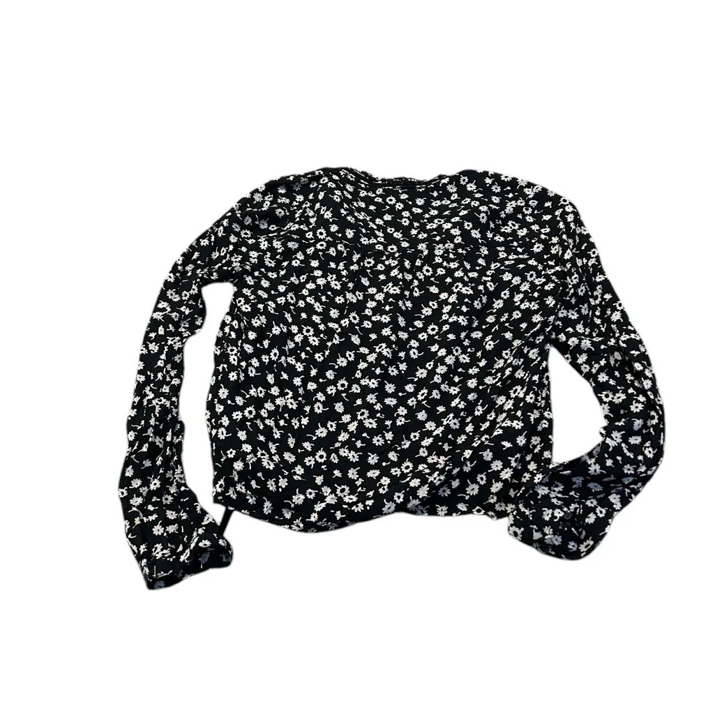 3/$15 COOPERATIVE long sleeve floral blouse - Image 4