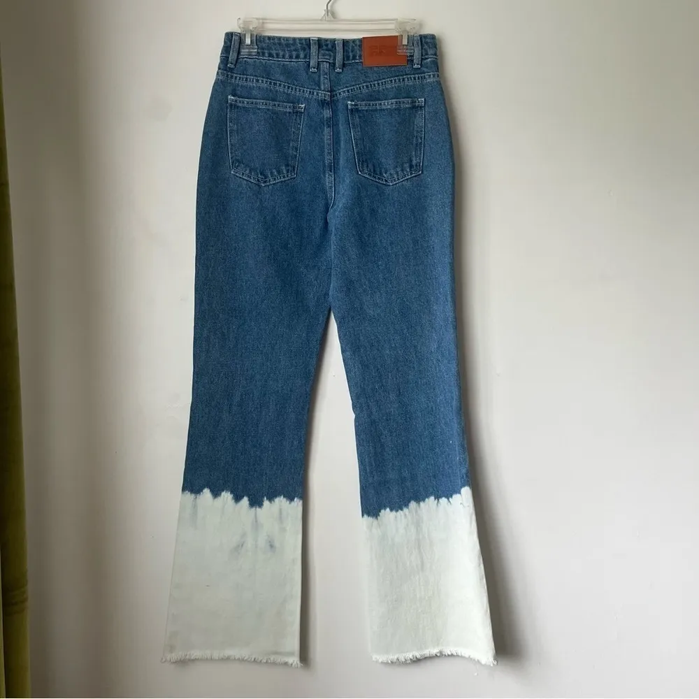 Myrtle Ombre Dip Dye Denim Mid Slouch Jeans 4 - Image 7