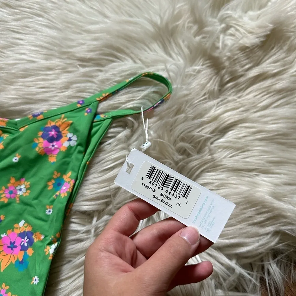 FRANKIE’S BIKINIS Binx Skimpy Bottom In Meadow - Image 5