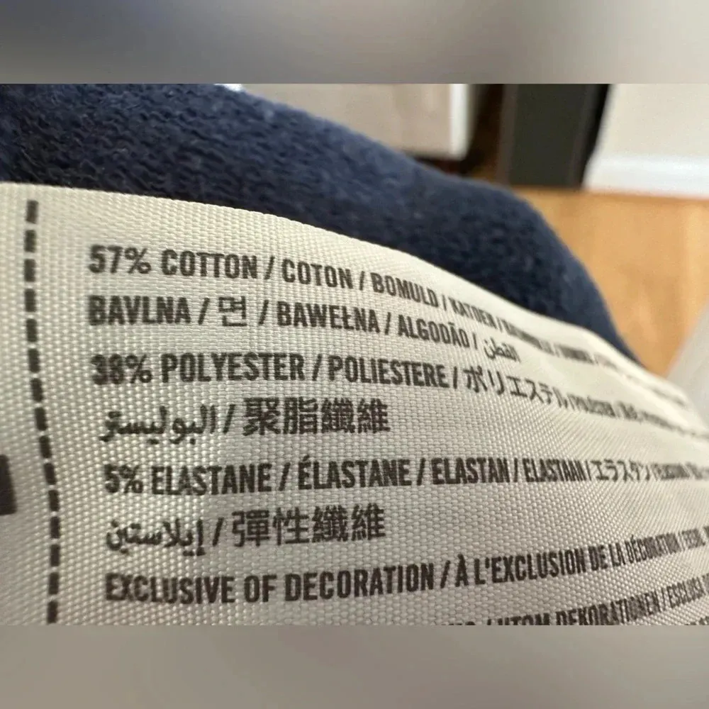 Abercrombie and Fitch vintage navy legging jogger pants - Image 6