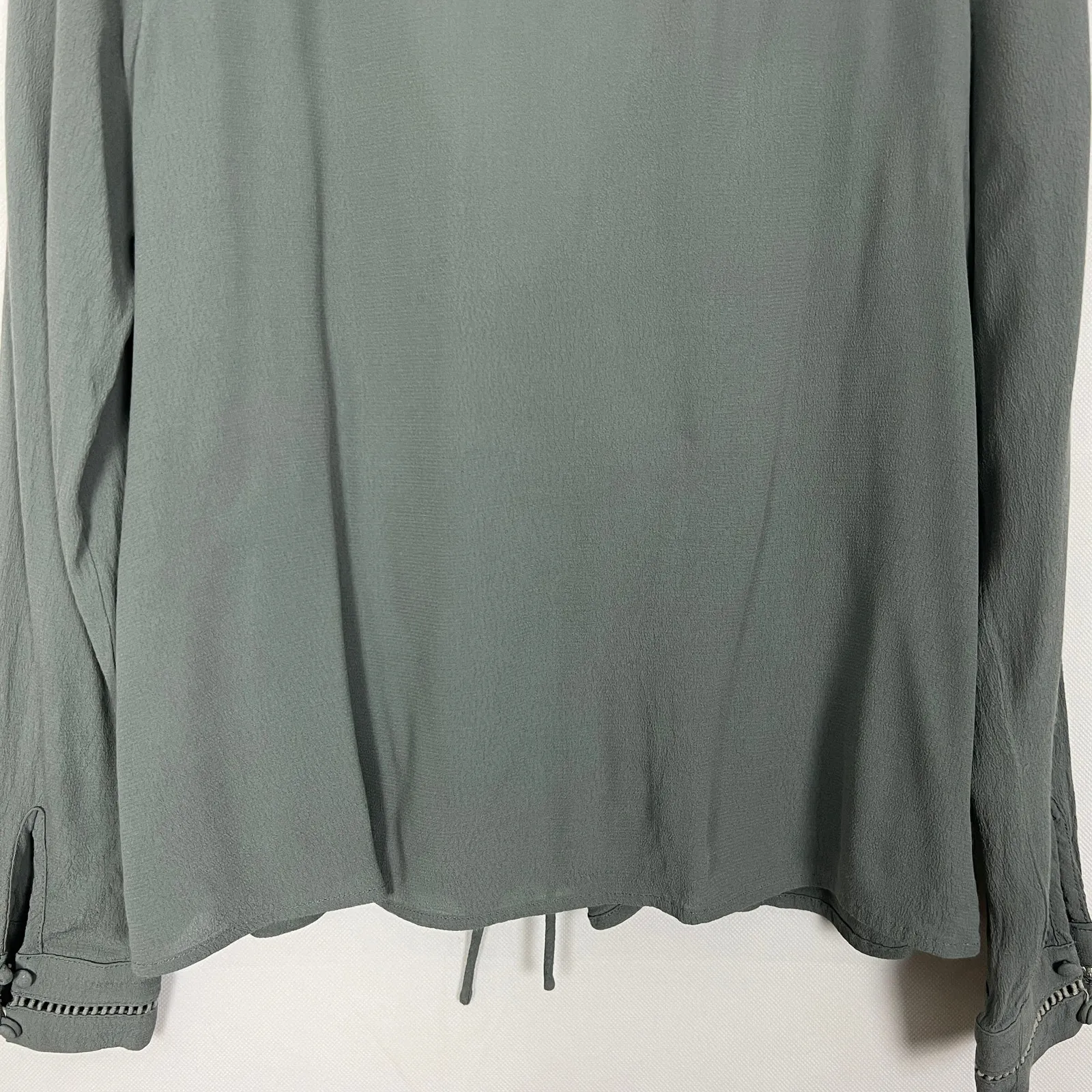 Tobi  Tie-Front Long Sleeve Top Size Small - Image 8