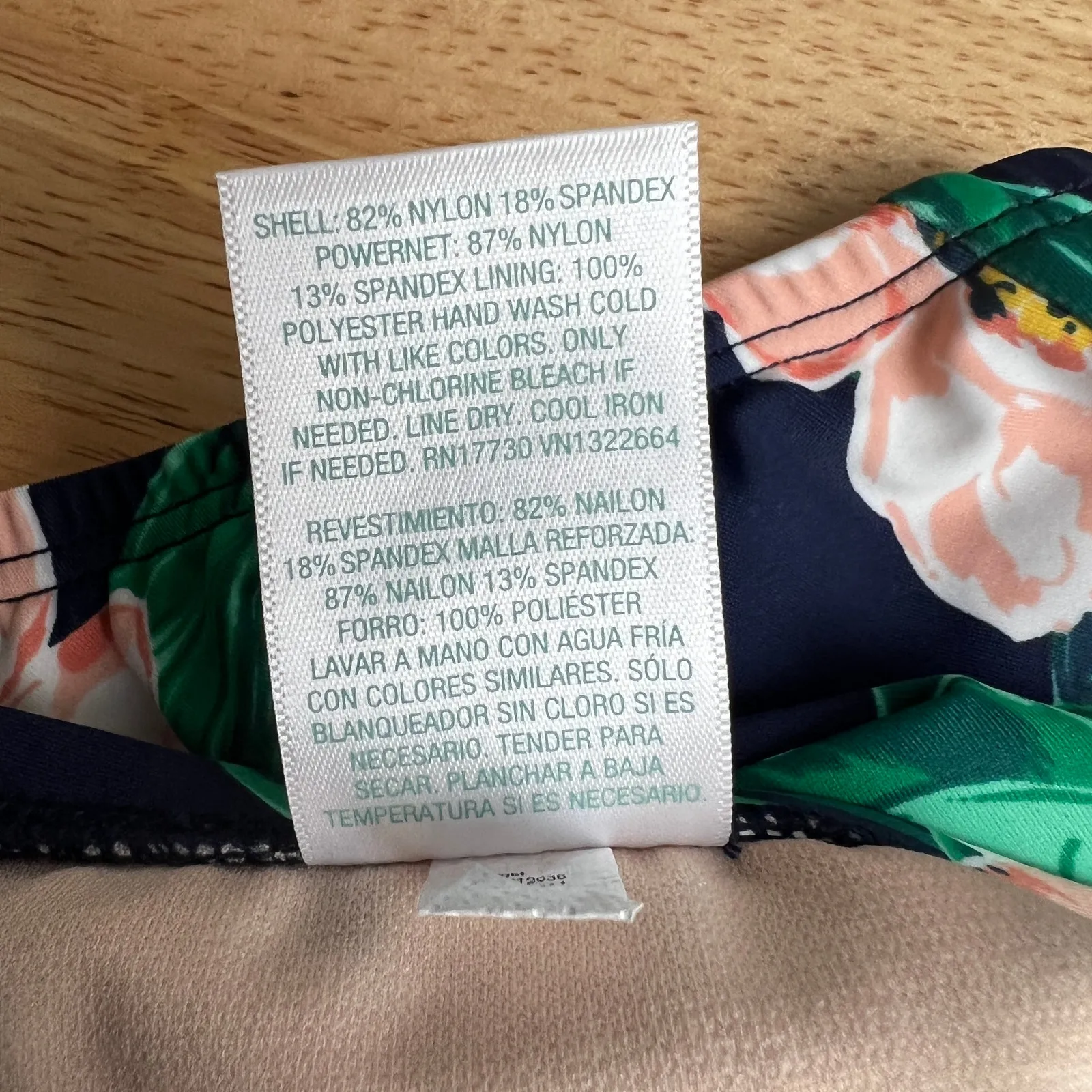 Kona Sol Women's Plus Size Shirred Side-Tie Sea Breeze Bikini Bottom - 14W - NWT - Image 5