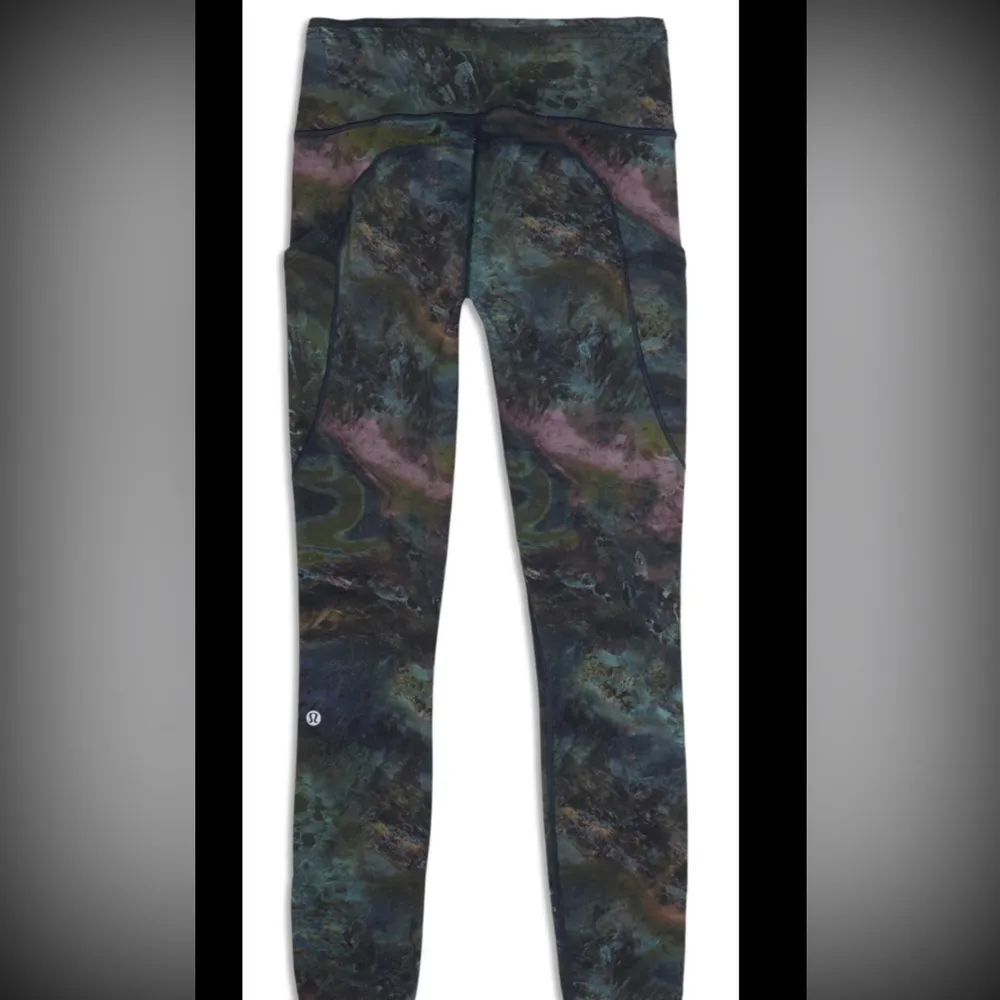 Lululemon speed up high rise Luxtreme multi leggings rare - Image 2