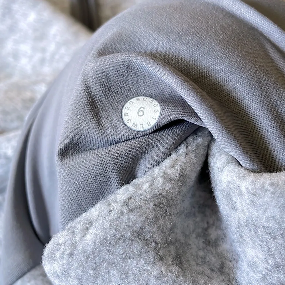 🍁Lululemon Fleece and Thank You Hooded Knit Quarter Zip Pullover🍁NWOT ~6 - Image 10