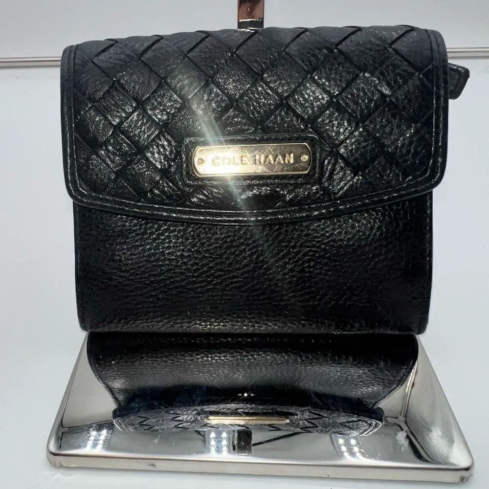 Cole Haan Weaved Bi Fold Wallet - Image 2