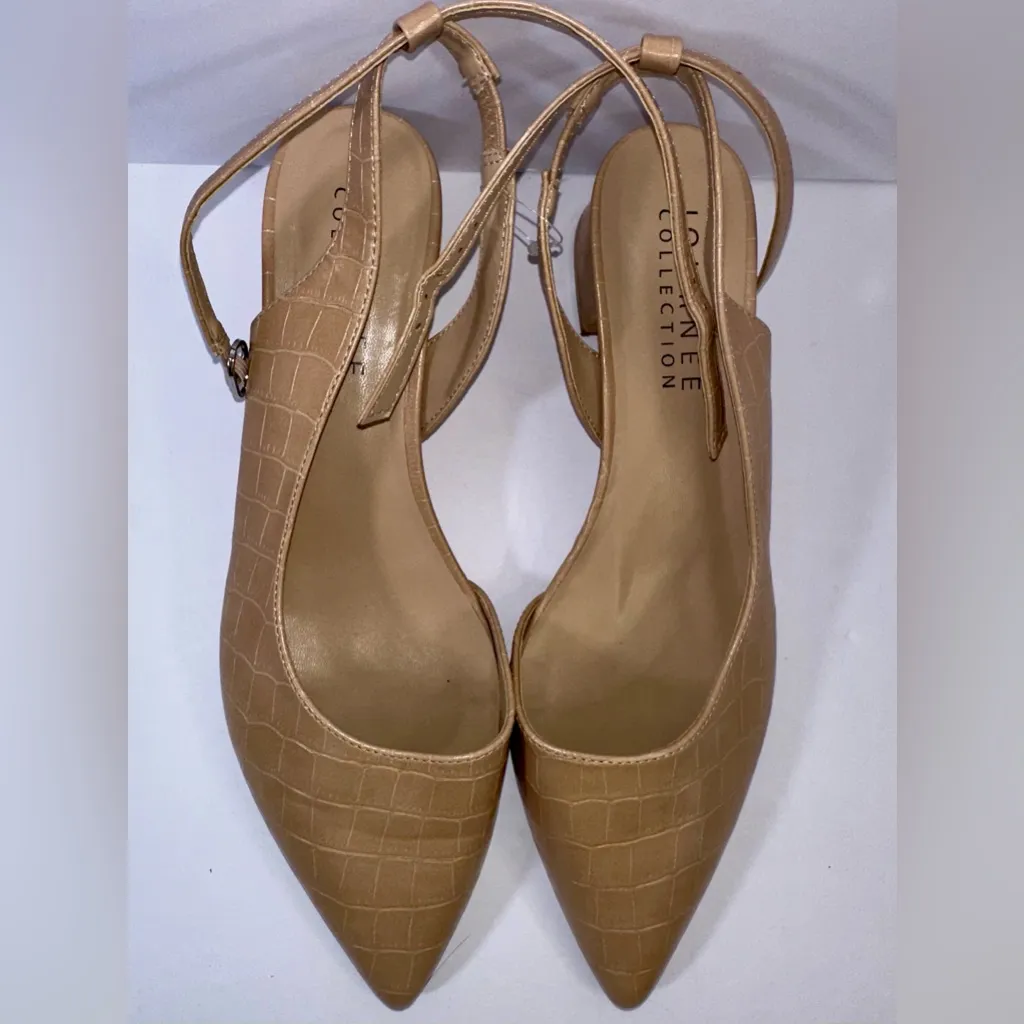 EUC JOURNEE COLLECTION Slingback Shoes - 9.5 wide - Image 2