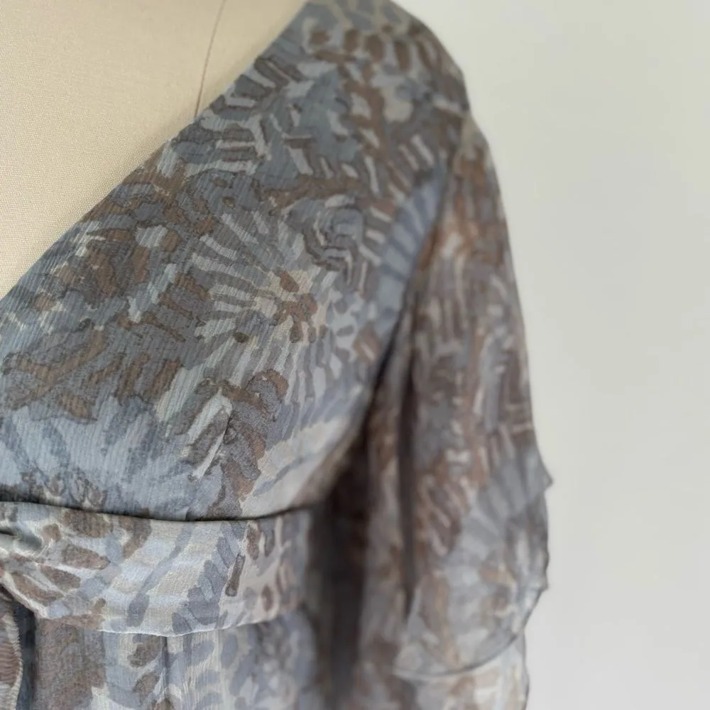 NWT Valentino vintage silk bow dress Green Size 8 - Image 3