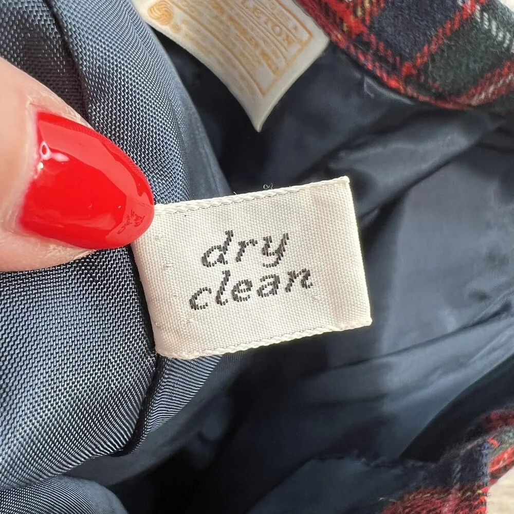 Vtg Pendleton Sz 10 Skirt Plaid Wool MacInnes Tartan USA 80s Academia Preppy - Image 8