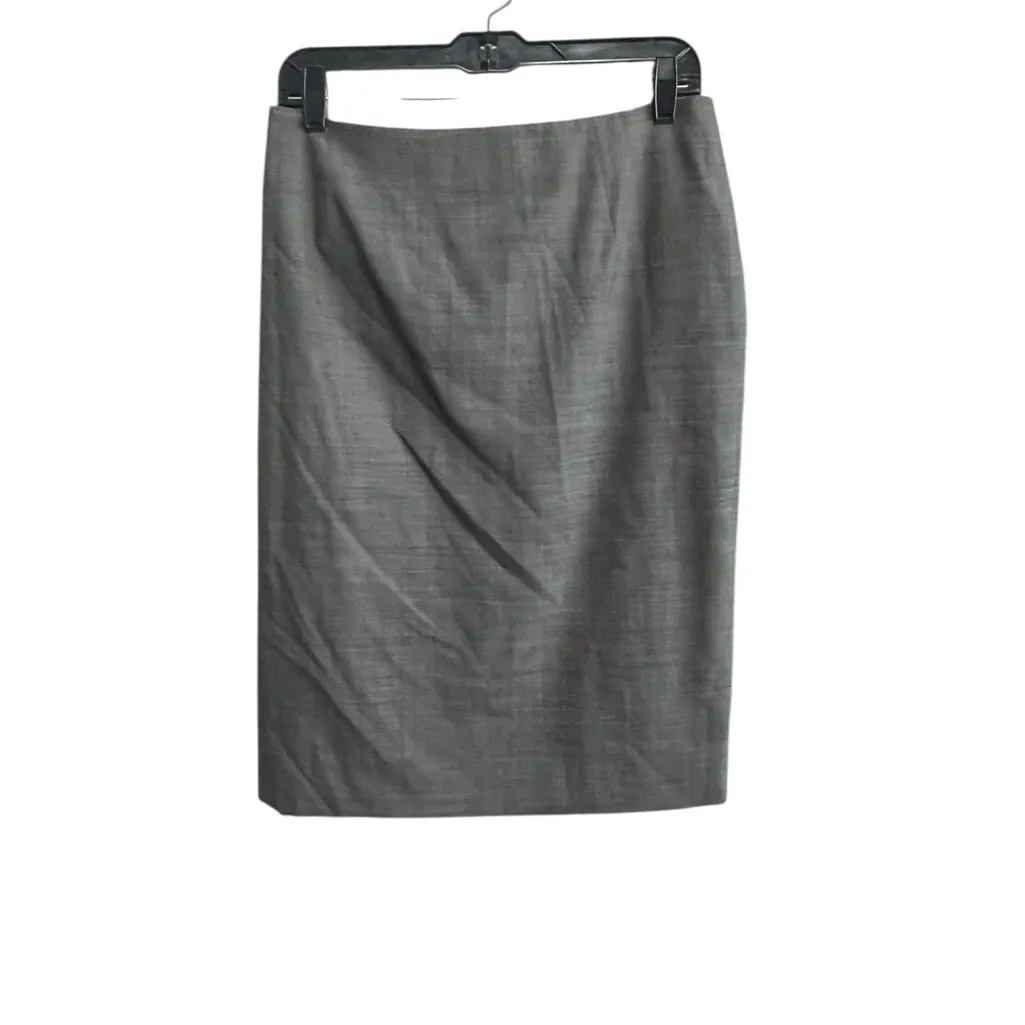Hugo Boss Vilina Pencil Skirt, New with Tags, Grey, Size 12 - Image 3
