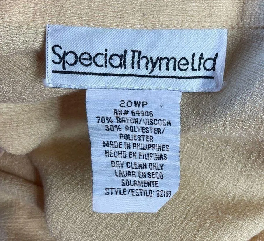 Vintage Special Thyme Dress Set Size undefined - Image 10