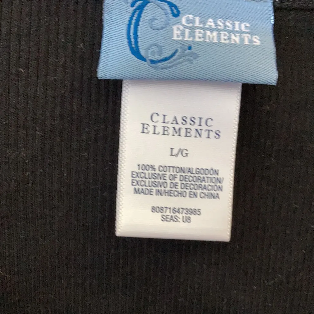 FINAL MARKDOWN Classic Elements Decorative Ribbed Tank (L) - Image 3