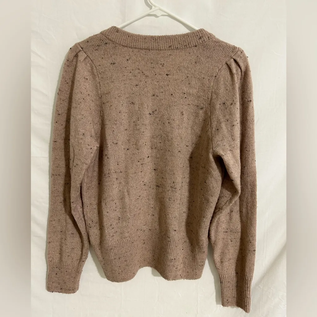 Madewell Donegal Westgate V-Neck Sweater‎ in Coziest Yarn Size Medium - Image 5